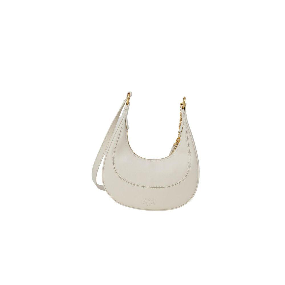 PINKO White Leather Handbag - Arichezz.store