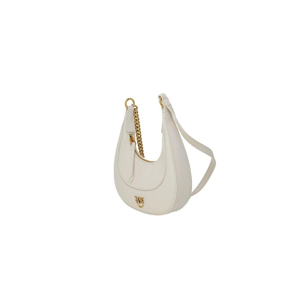 PINKO White Leather Handbag - Arichezz.store