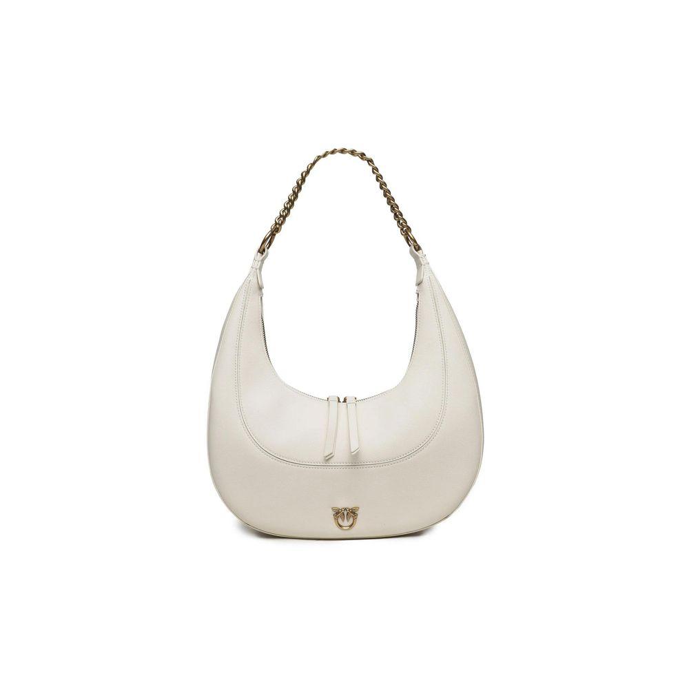 PINKO White Leather Handbag - Arichezz.store