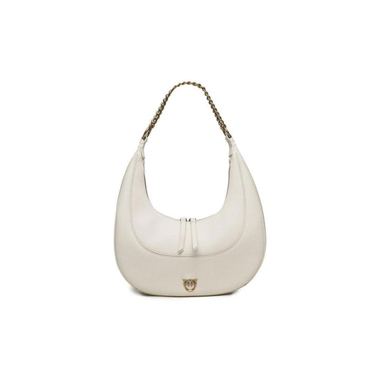 PINKO White Leather Handbag - Arichezz.store