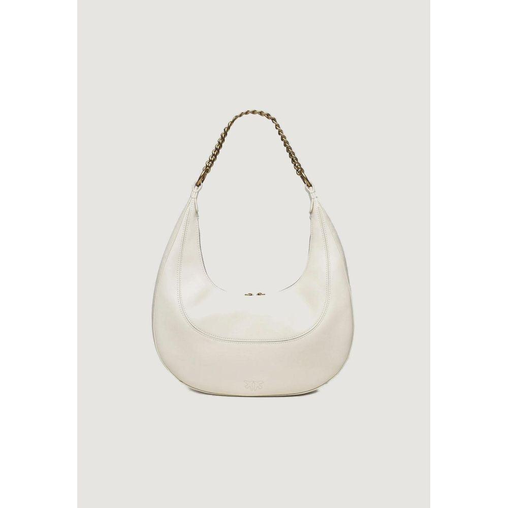 PINKO White Leather Handbag - Arichezz.store