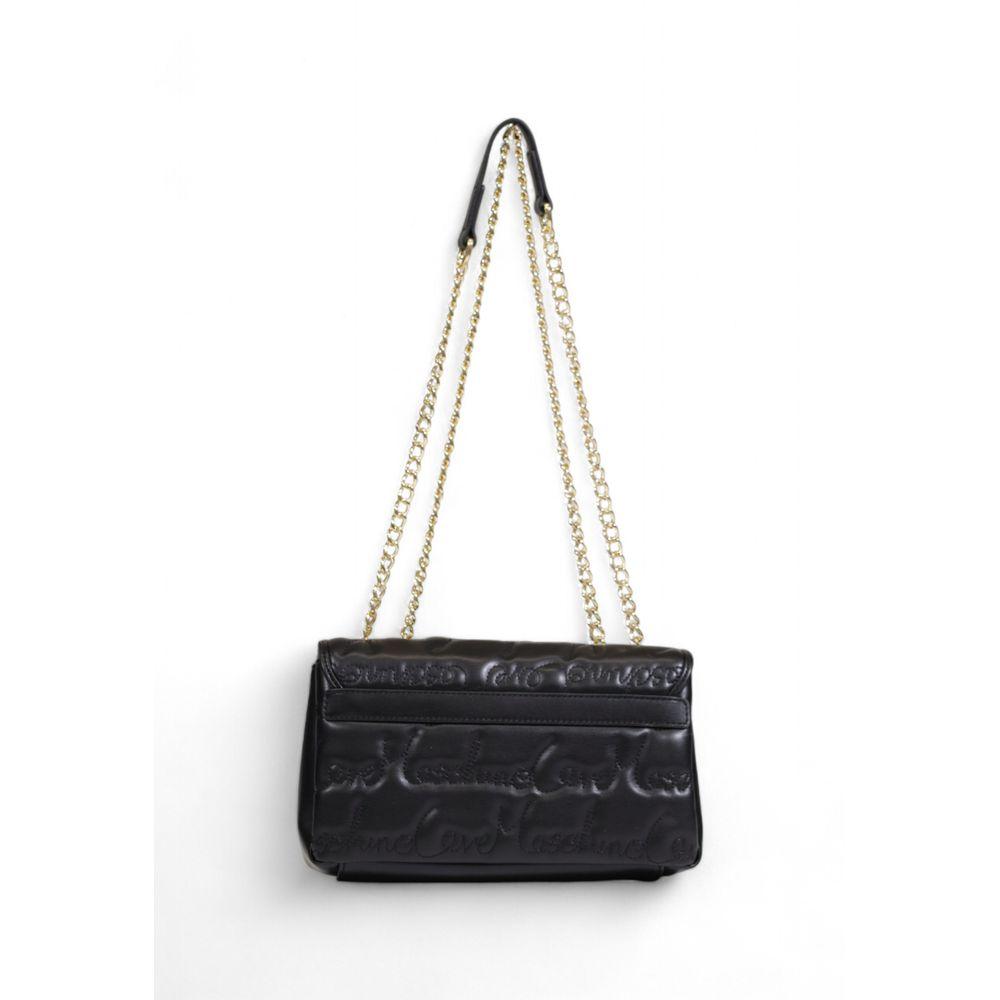 Love Moschino Black Polyethylene Handbag - Arichezz.store