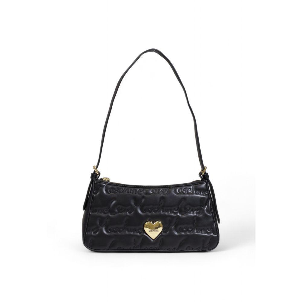 Love Moschino Black Polyethylene Handbag - Arichezz.store