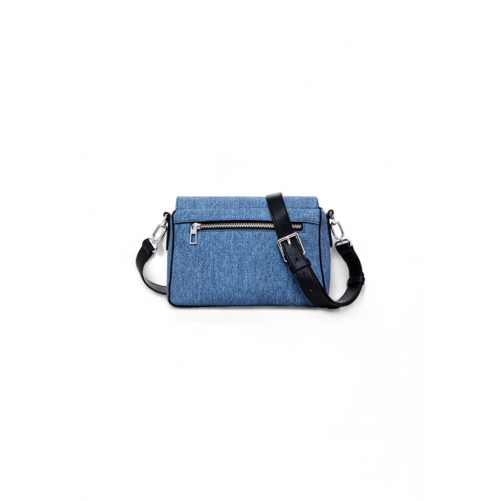 Desigual Blue Polyethylene Handbag - Arichezz.store