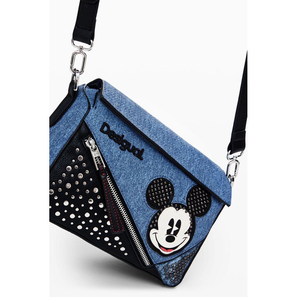 Desigual Blue Polyethylene Handbag - Arichezz.store