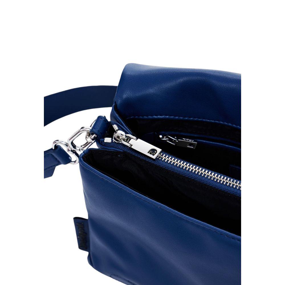 Desigual Blue Polyethylene Handbag - Arichezz.store