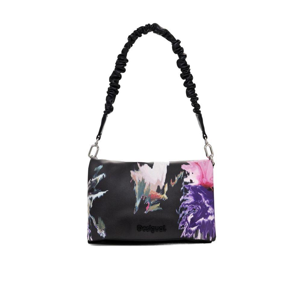 Desigual Black Polyethylene Handbag - Arichezz.store