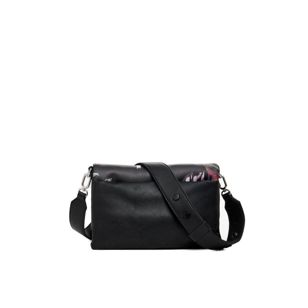 Desigual Black Polyethylene Handbag - Arichezz.store