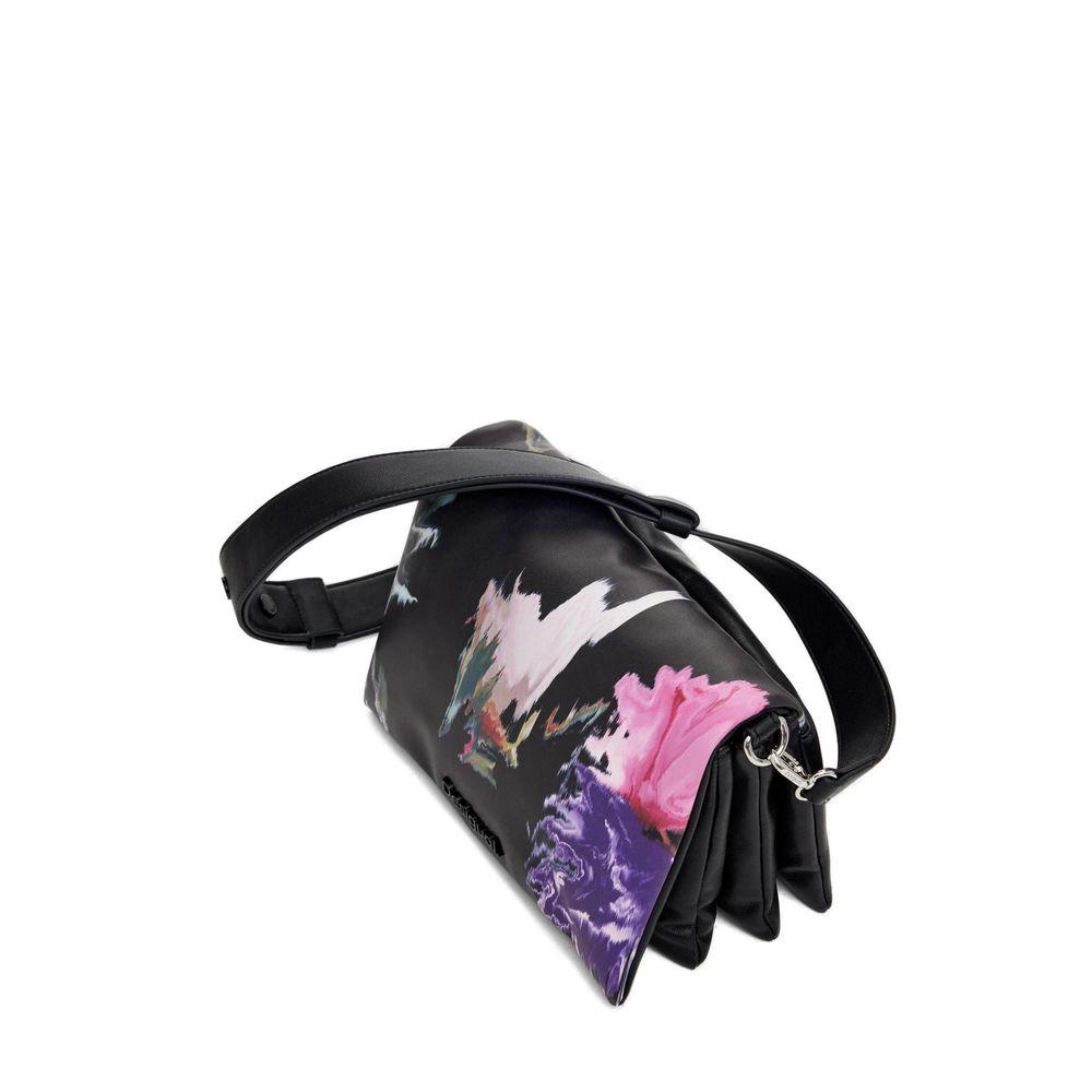 Desigual Black Polyethylene Handbag - Arichezz.store