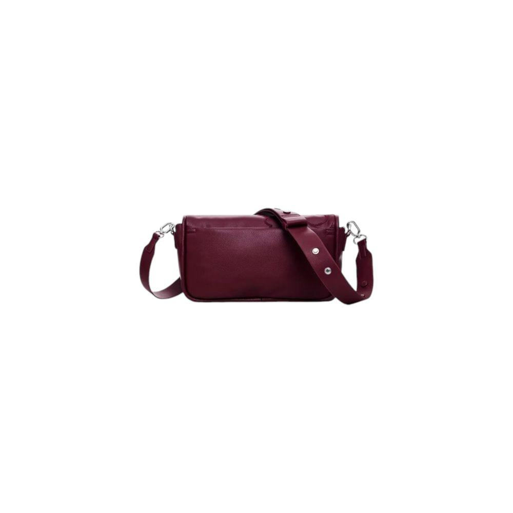 Desigual Bordeaux Polyethylene Handbag - Arichezz.store