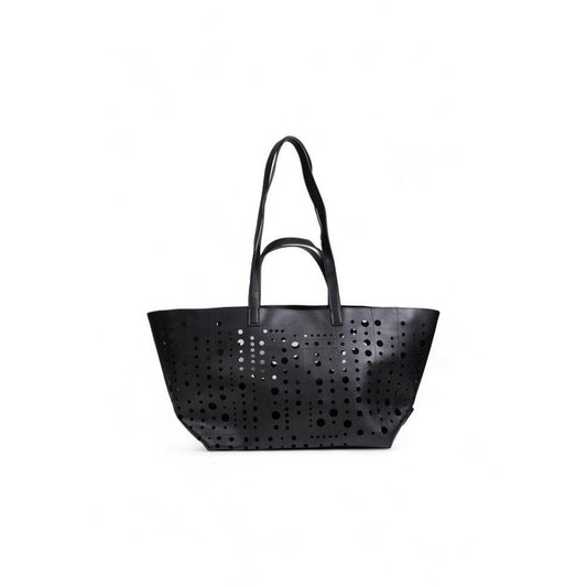 Desigual Black Polyethylene Handbag - Arichezz.store