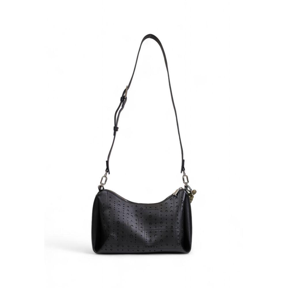 Desigual Black Polyethylene Handbag - Arichezz.store