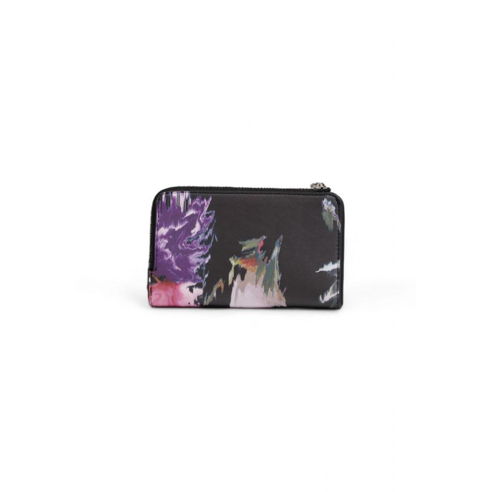 Desigual Black Polyethylene Wallet - Arichezz.store