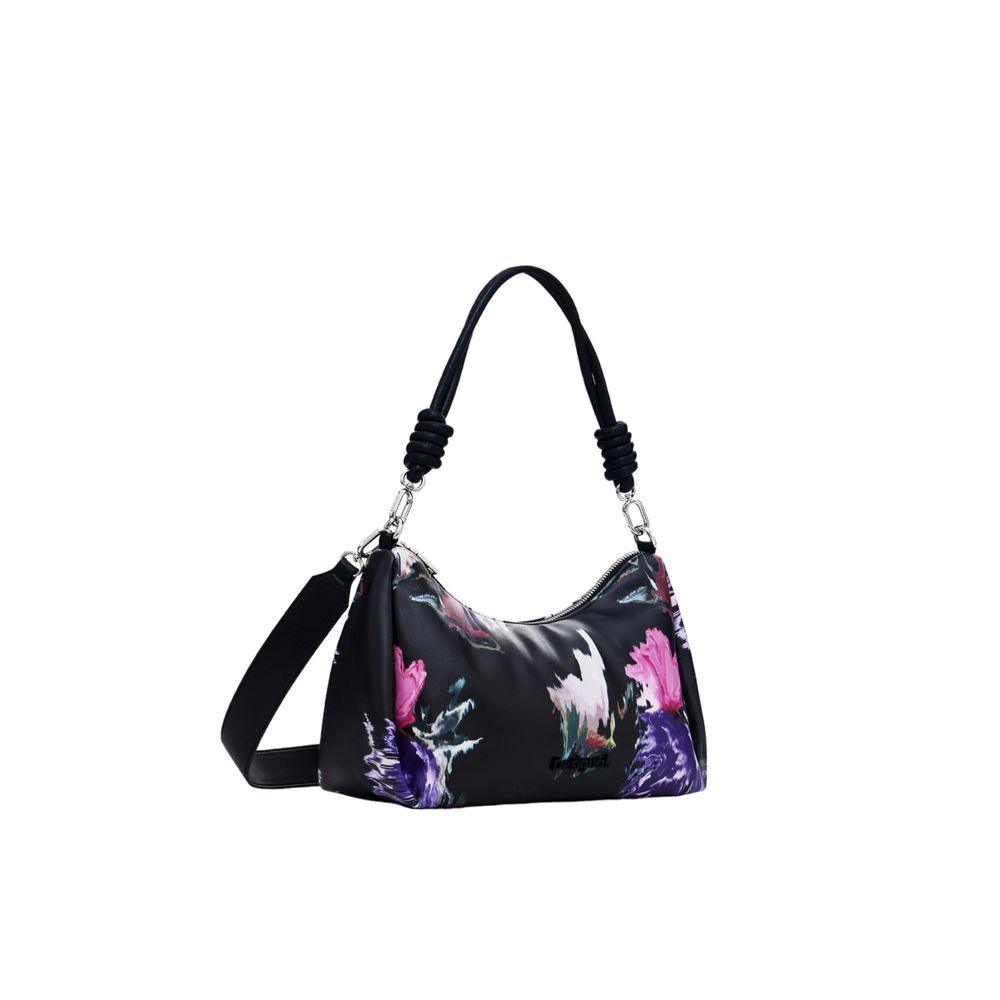 Desigual Black Polyethylene Handbag - Arichezz.store