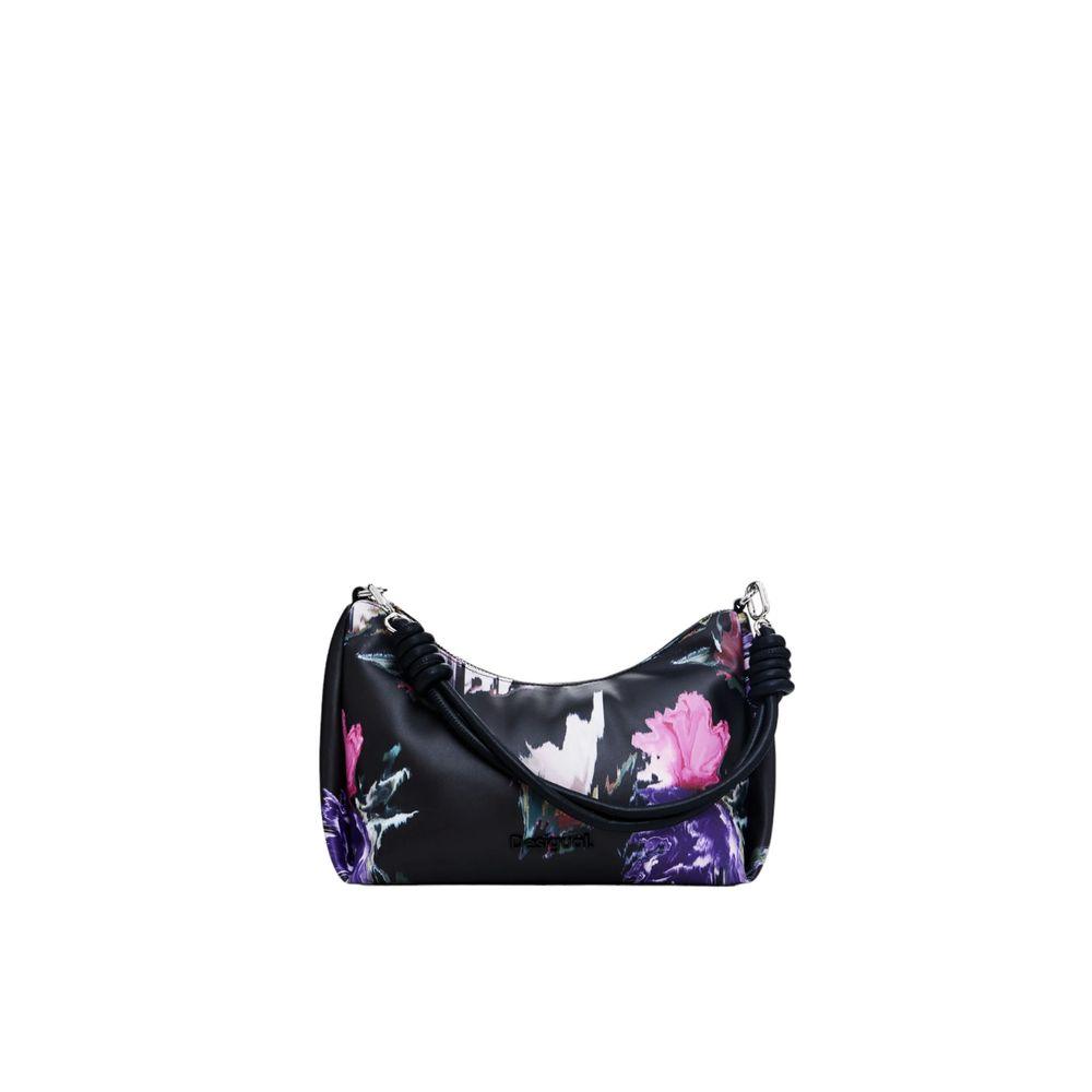 Desigual Black Polyethylene Handbag - Arichezz.store