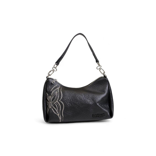 Desigual Black Polyethylene Handbag - Arichezz.store