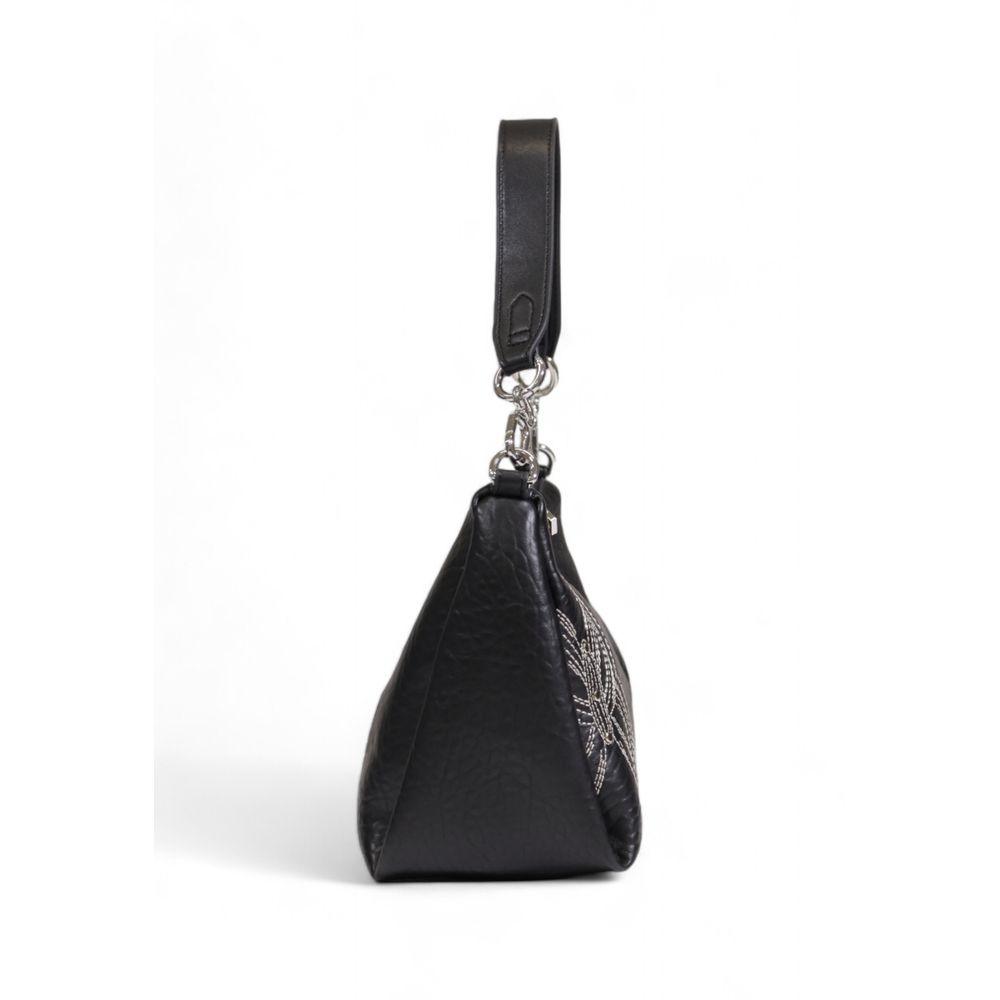 Desigual Black Polyethylene Handbag - Arichezz.store