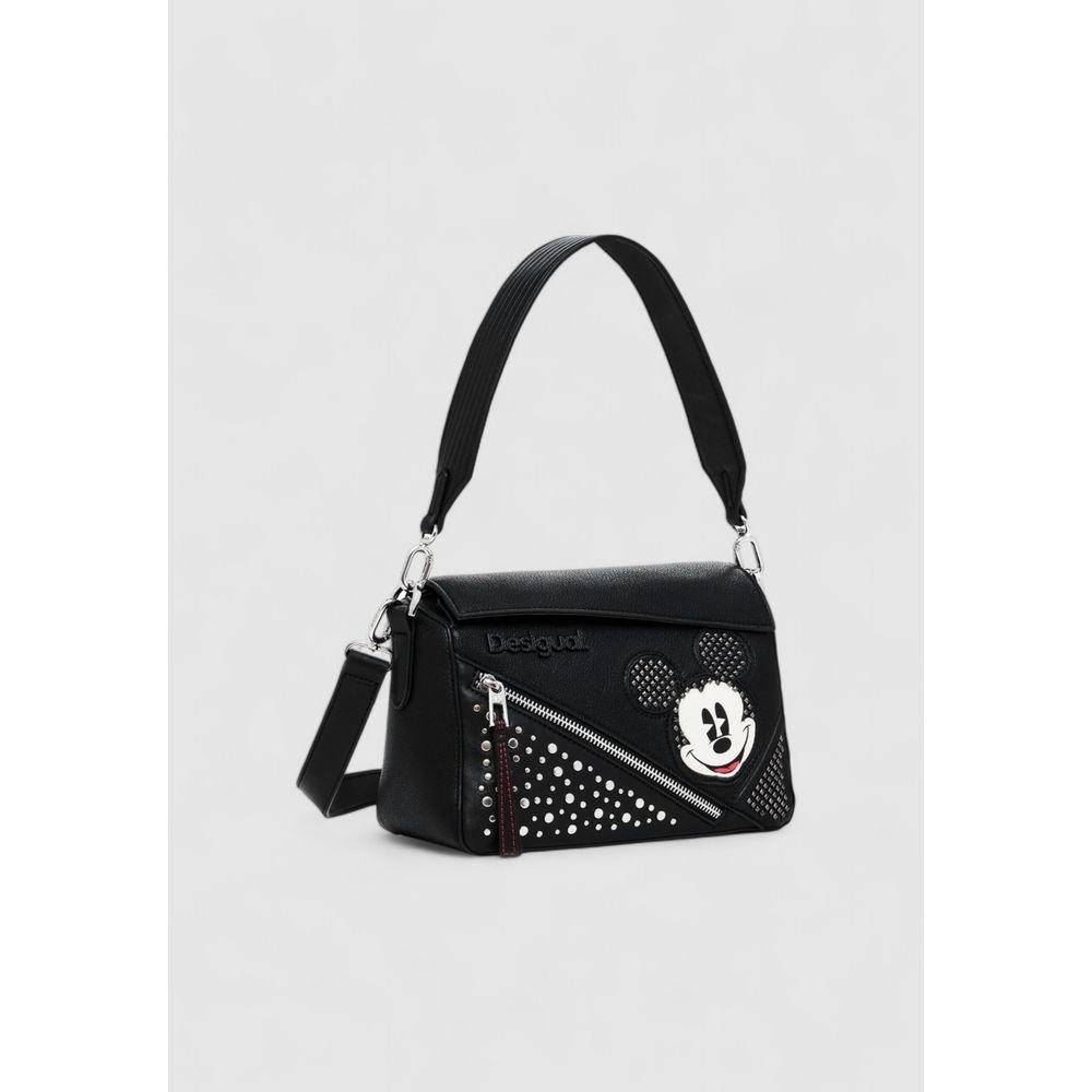 Desigual Black Polyethylene Handbag - Arichezz.store