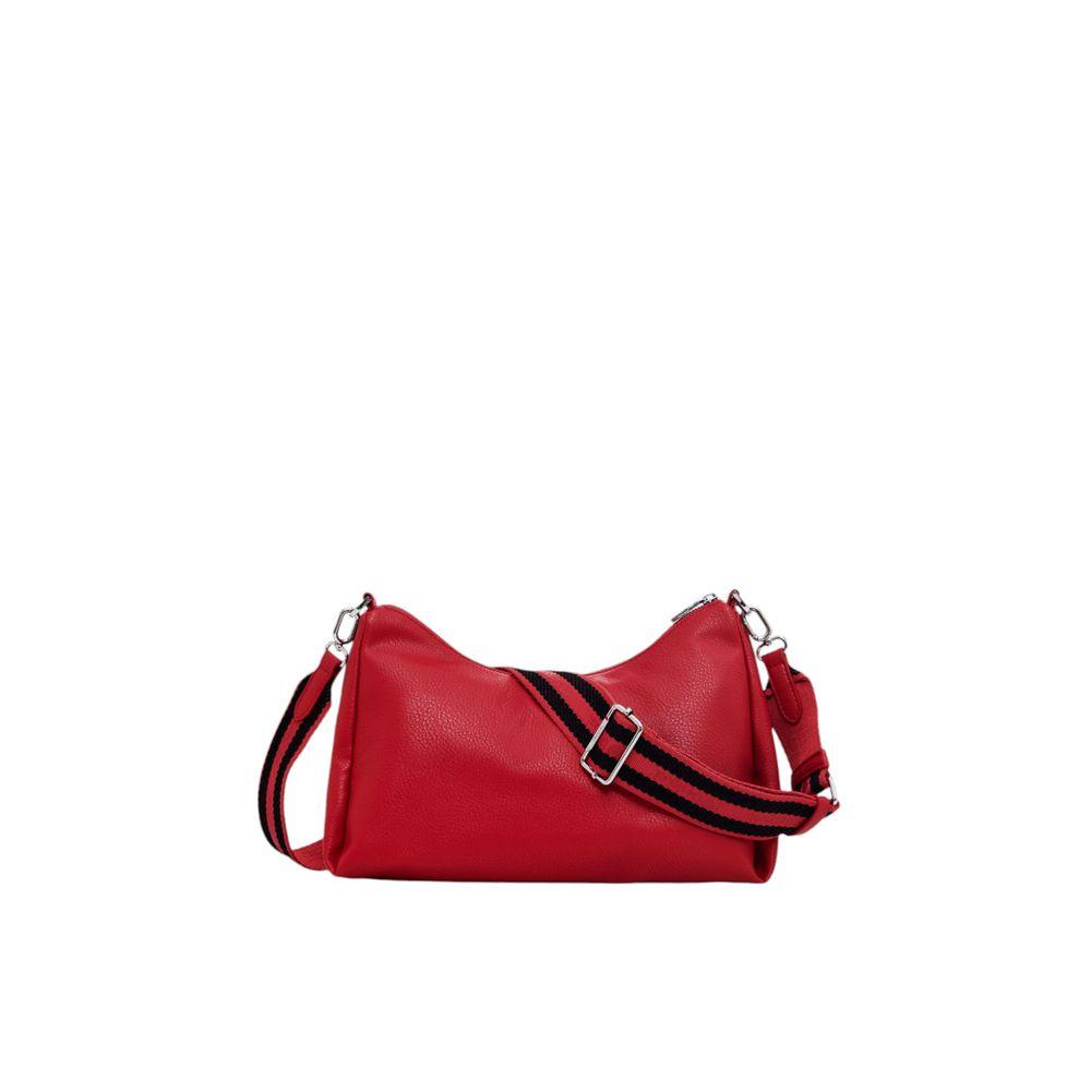 Desigual Red Polyethylene Handbag - Arichezz.store