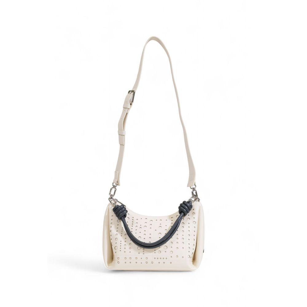 Desigual Beige Polyethylene Handbag - Arichezz.store