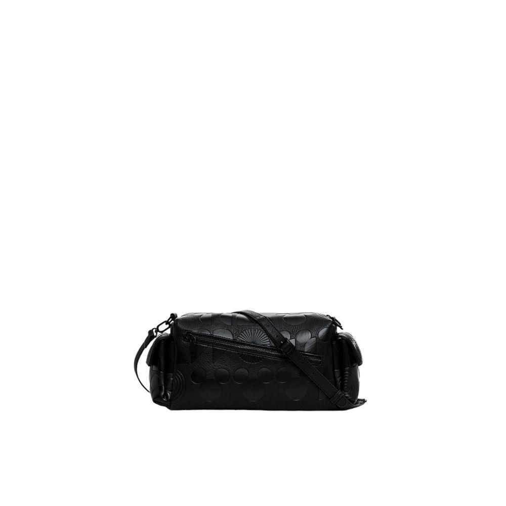 Desigual Black Polyethylene Handbag - Arichezz.store