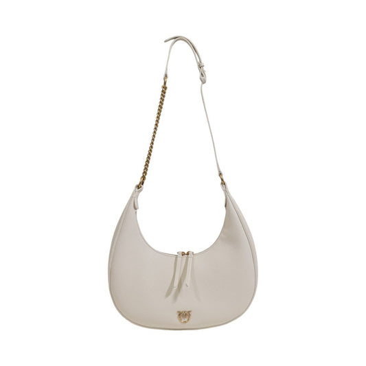 PINKO White Leather Handbag - Arichezz.store