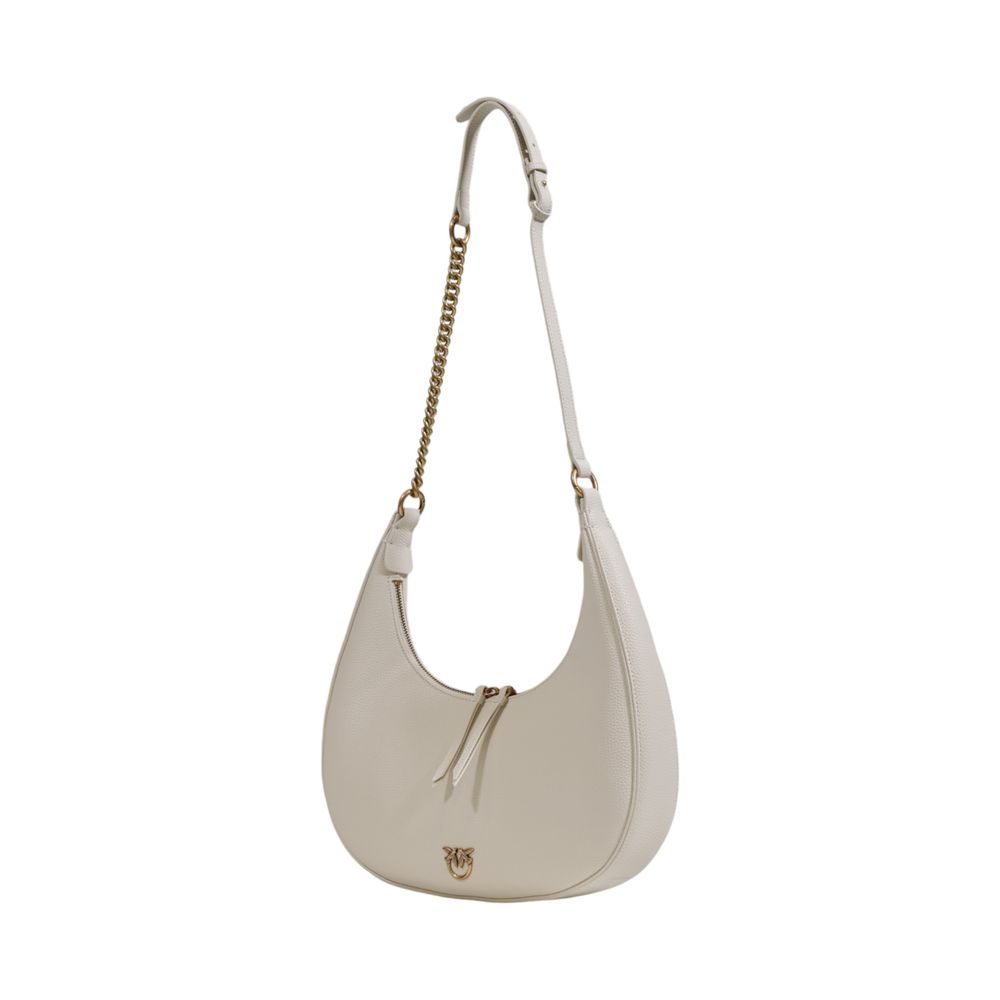 PINKO White Leather Handbag - Arichezz.store