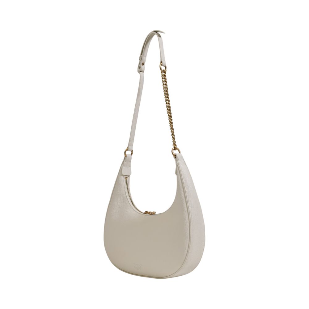 PINKO White Leather Handbag - Arichezz.store