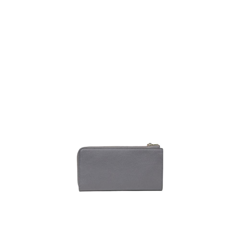 Furla Gray Leather Wallet - Arichezz.store