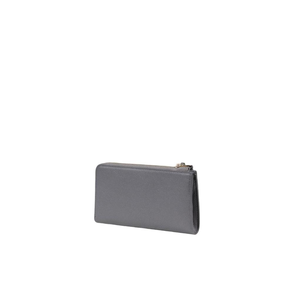 Furla Gray Leather Wallet - Arichezz.store