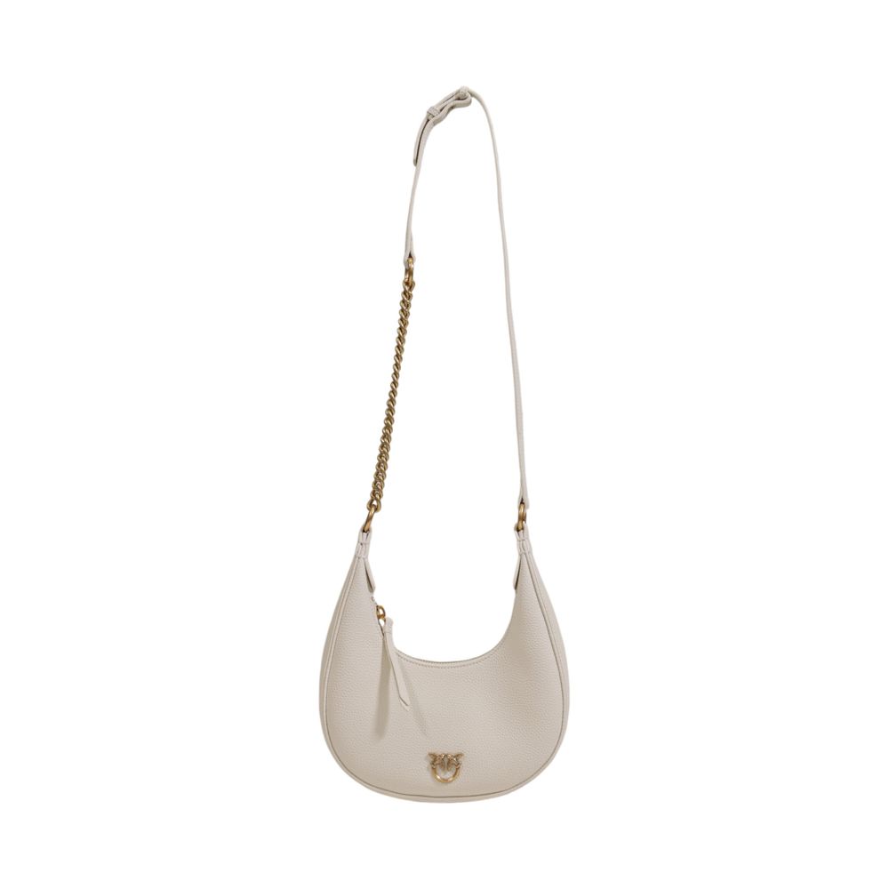 PINKO White Leather Handbag - Arichezz.store