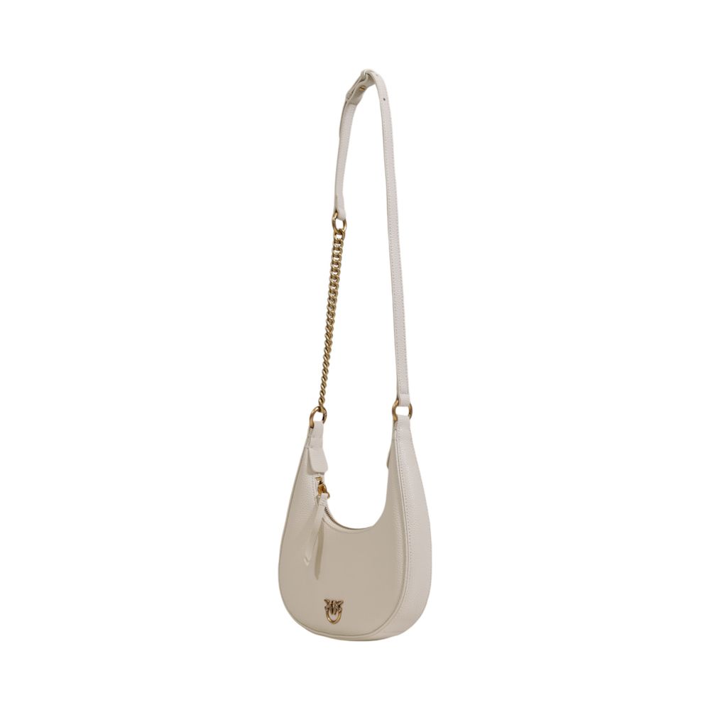 PINKO White Leather Handbag - Arichezz.store