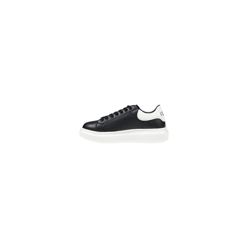 Icon Black Fabric Sneaker