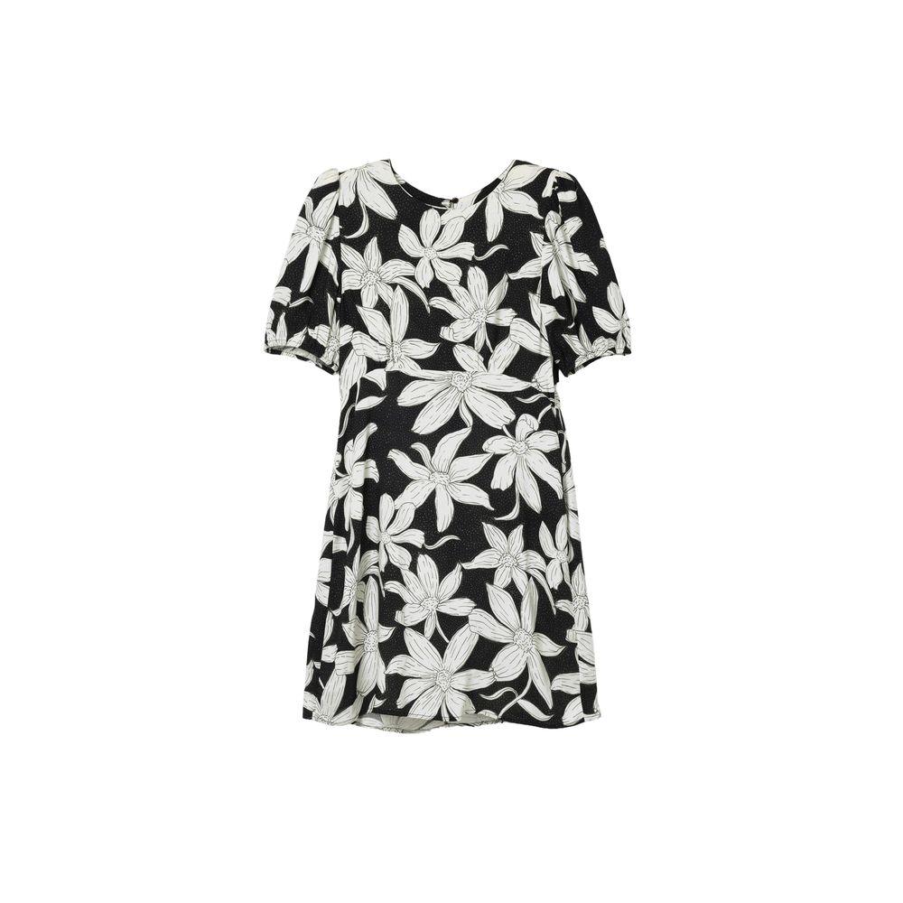 Desigual Black Viscose Dress - Arichezz.store