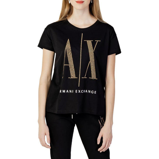 Armani Exchange Bicolor Cotton Tops & T-Shirt - Arichezz.store