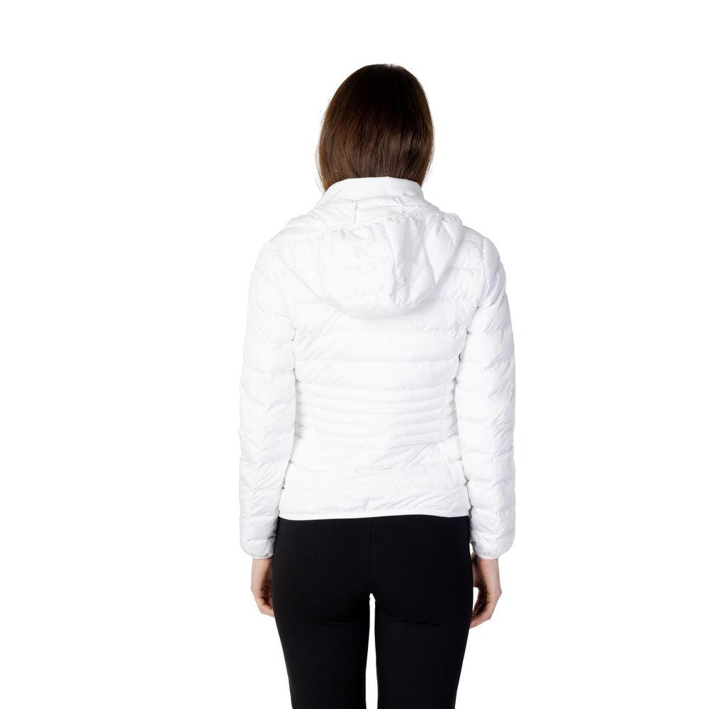 EA7 Emporio Armani White Polyester Jackets & Coat - Arichezz.store