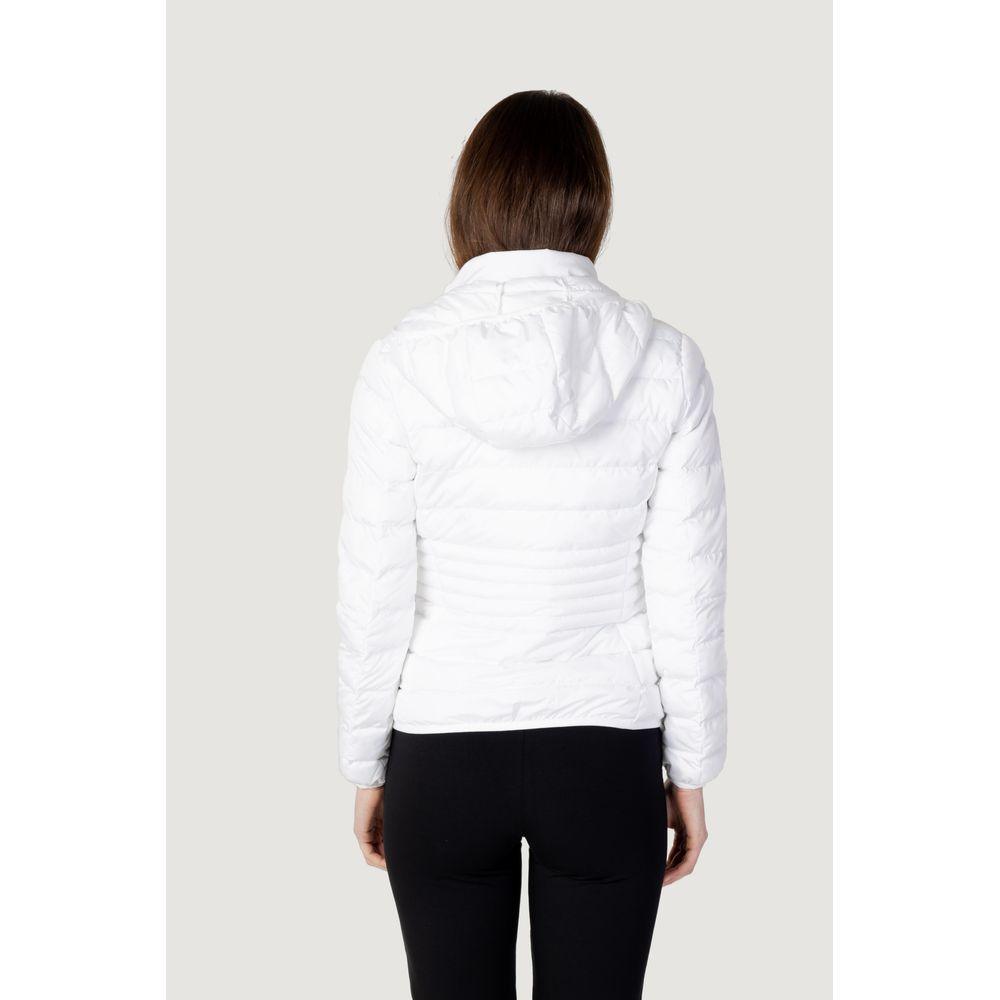 EA7 Emporio Armani White Polyester Jackets & Coat - Arichezz.store