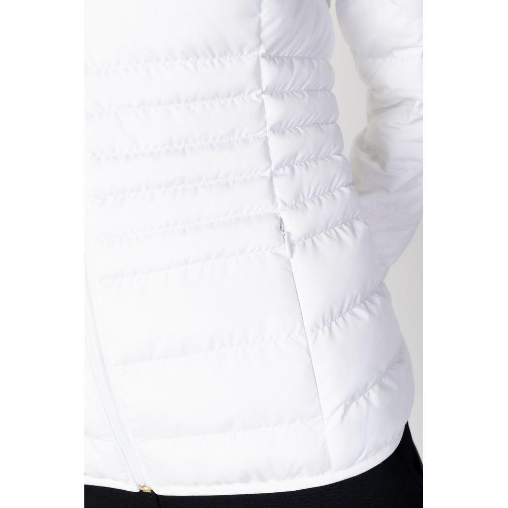 EA7 Emporio Armani White Polyester Jackets & Coat - Arichezz.store