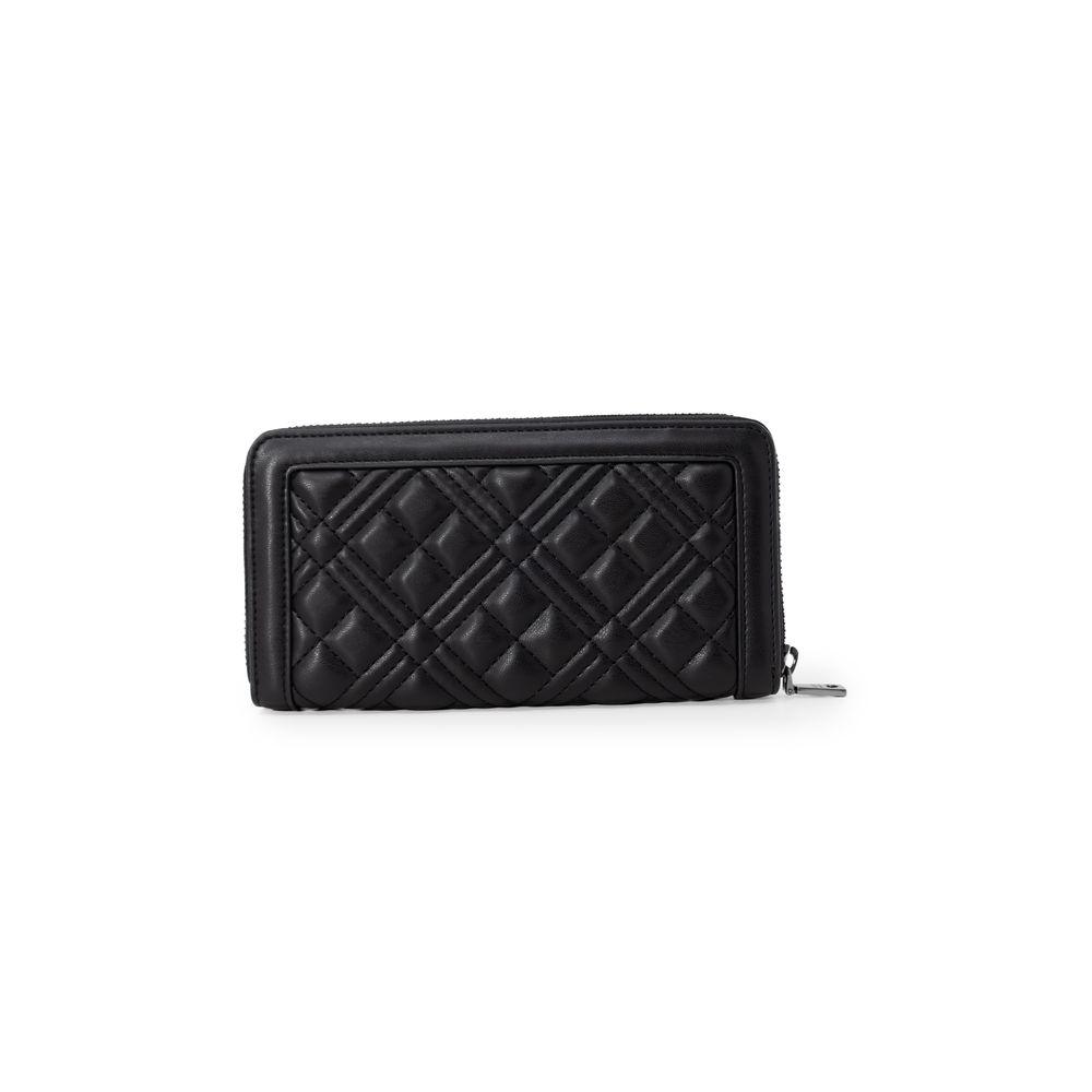 Love Moschino Black Polyethylene Wallet - Arichezz.store