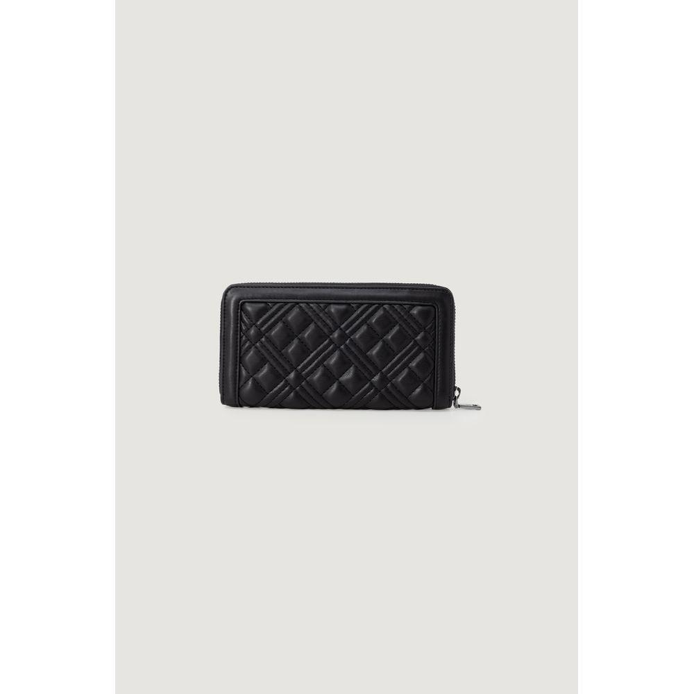 Love Moschino Black Polyethylene Wallet - Arichezz.store