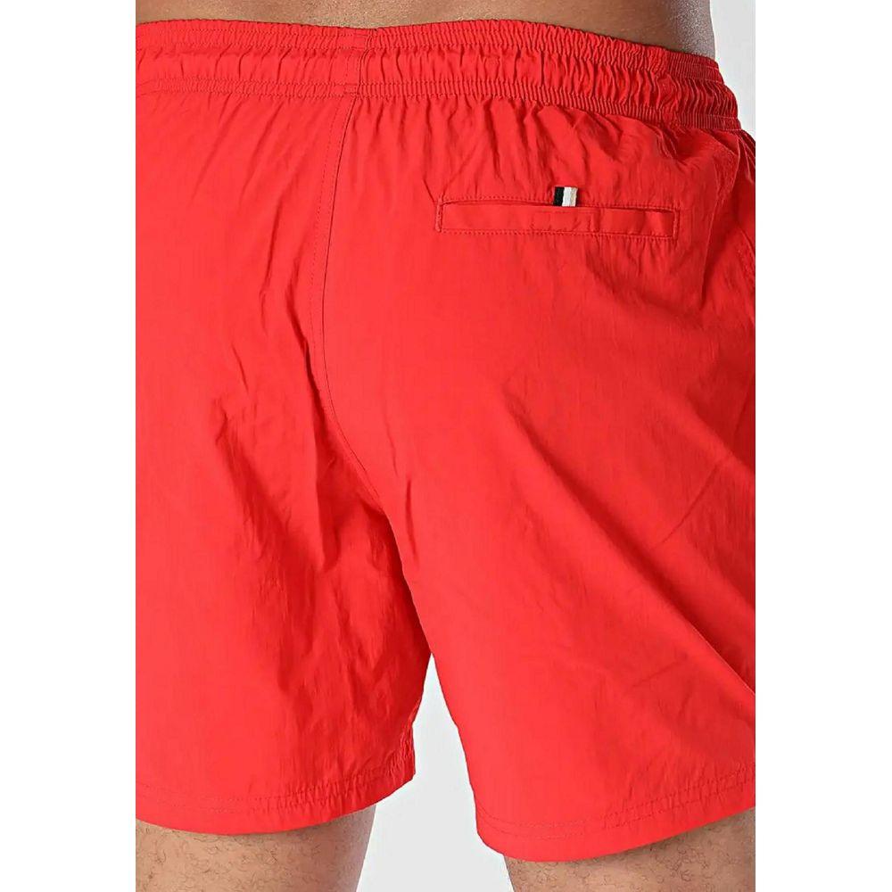 Hugo Boss Red Polyester Swimwear - Arichezz.store