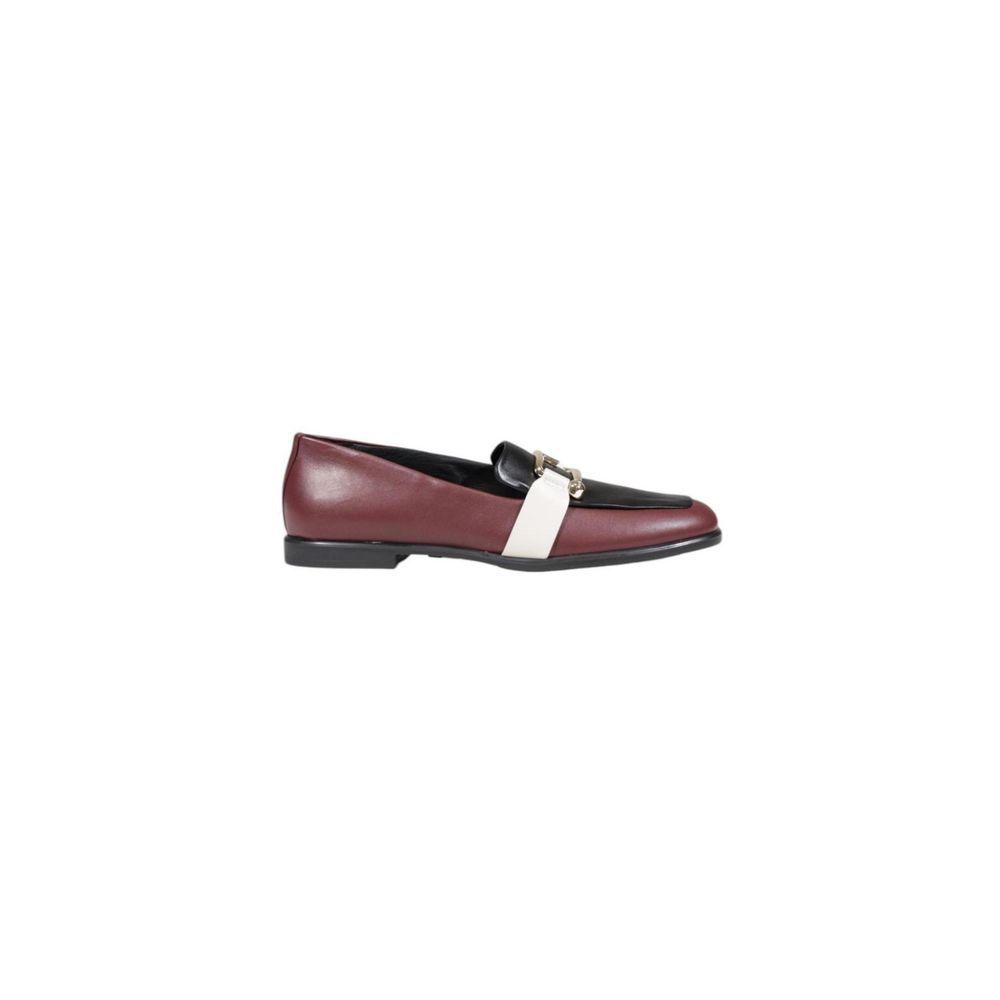 Furla Purple Leather Flat Shoe - Arichezz.store