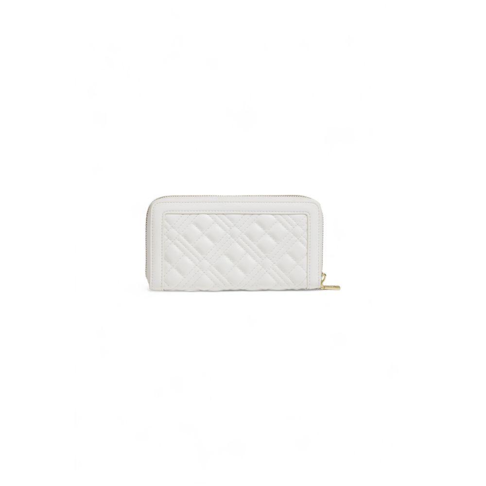 Love Moschino White Polyethylene Wallet - Arichezz.store