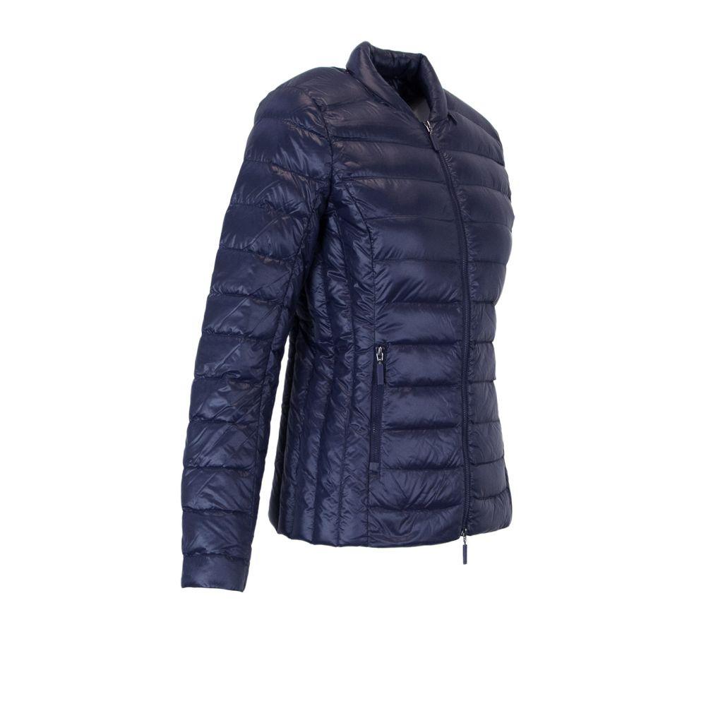 Armani Exchange Blue Polyester Jackets & Coat - Arichezz.store