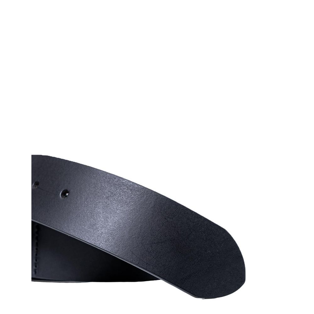 Armani Exchange Black Leather Belt - Arichezz.store