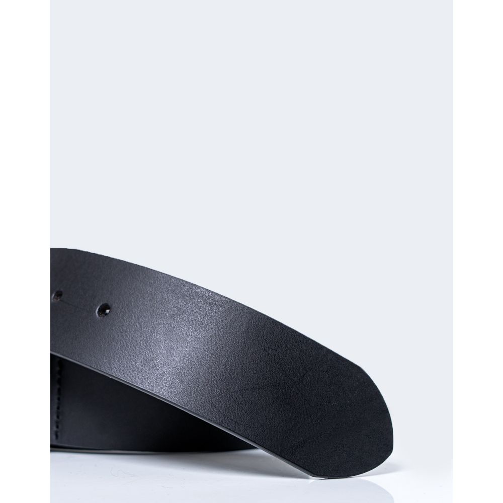 Armani Exchange Black Leather Belt - Arichezz.store