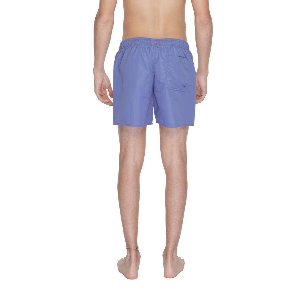 EA7 Emporio Armani Purple Polyester Swimwear - Arichezz.store