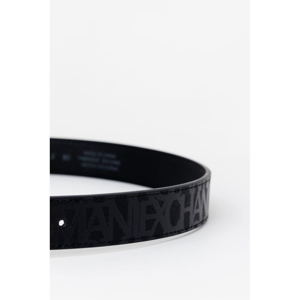 Armani Exchange Black Polyester Belt - Arichezz.store