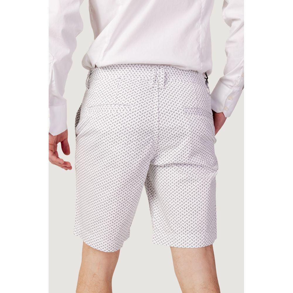 Armani Exchange White Cotton Short - Arichezz.store