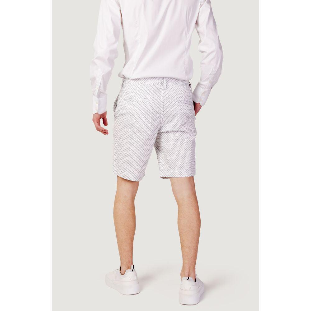 Armani Exchange White Cotton Short - Arichezz.store